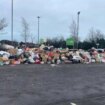 Fly-tippers blasted as huge rubbish pile filmed at Asda car park after Christmas