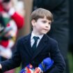 Adorable Prince Louis follows in football-mad dad William's footsteps with Aston Villa shirt