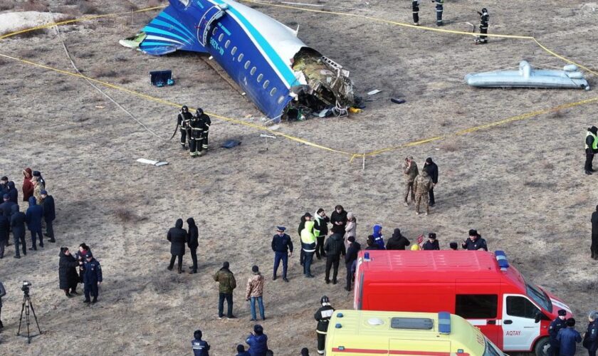 Flugzeugabsturz in Kasachstan