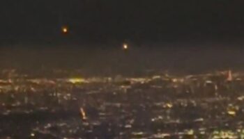 Strange 'red orbs' spotted over New Jersey by plane passenger as drone mystery continues