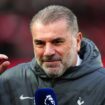 Ange Postecoglou remains determined to bring success to Tottenham