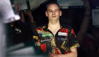 Darts-WM: Deutsche Darts-Hoffnung Pietreczko zeigt starke Leistung und zieht ins Achtelfinale ein