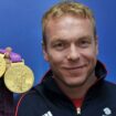 Sir Chris Hoy with his gold medals at the London 2012 Olympics. File pic: PA