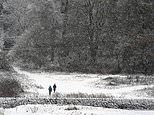 Snow way! UK Weather map reveals where snow will fall on New Year's Eve - as Met Office issues a 'danger to life' yellow warning