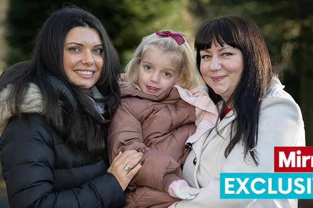 Two mums decide to go public after one donates dead daughter's heart to save other's little girl