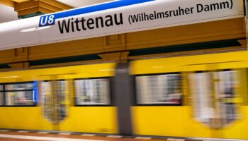 Ein Betrunkener hat am U-Bahnhof Wittenau gepöbelt und einen Sicherheitsmann angegriffen.. (Symbolbild) Foto: Fabian Sommer/dpa