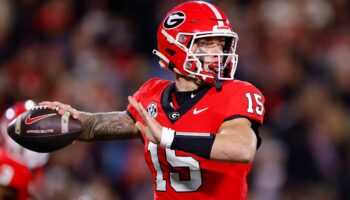 Georgia quarterback Carson Beck declares for NFL Draft after undergoing elbow surgery