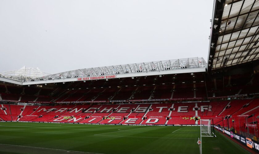 Old Trafford stadium. File pic: Reuters