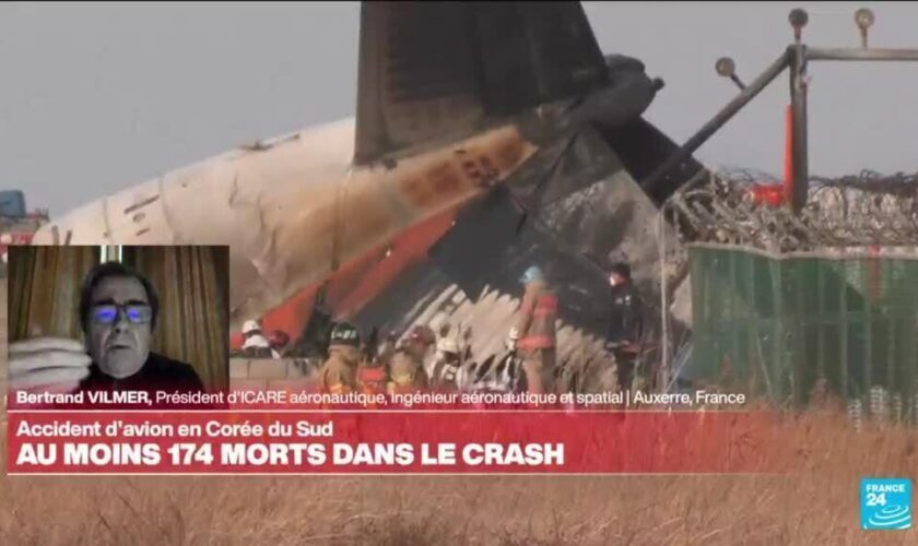 Corée du Sud : au moins 179 morts dans le crash d'un avion de la compagnie Jejou Airlines