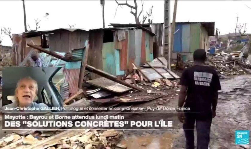 France : Bayrou en visite à Mayotte, des "solutions concrètes" à trouver