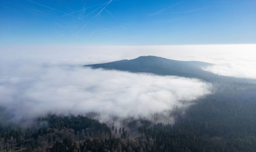 Der Jahreswechsel gerät in Hessen neblig-trüb und kalt. Foto: Boris Roessler/dpa