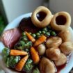 Woman's 'Christmas dinner' slammed as 'minging' - but all is not what it seems