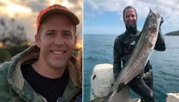 Horror shark attack as 'inspirational leader', 40, mauled to death while fishing