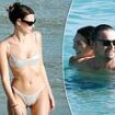 ‘Tamed’ Leonardo DiCaprio, 50, beams as girlfriend Vittoria Ceretti, 26, shows off sizzling figure in thong bikini