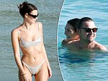 'Tamed' Leonardo DiCaprio, 50, beams as girlfriend Vittoria Ceretti, 26, shows off sizzling figure in thong bikini