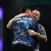 Defending champion Luke Humphries stunned by emotional Peter Wright in major upset