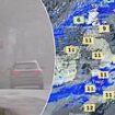 Weather warnings threaten New Year celebrations with 75mph winds and up to ten inches of snow set to draw out continuing travel disruption