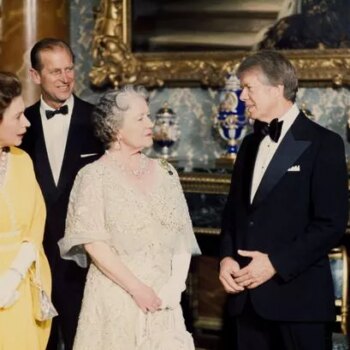 Queen Mother's telling comment about Jimmy Carter's behaviour towards her at Palace dinner