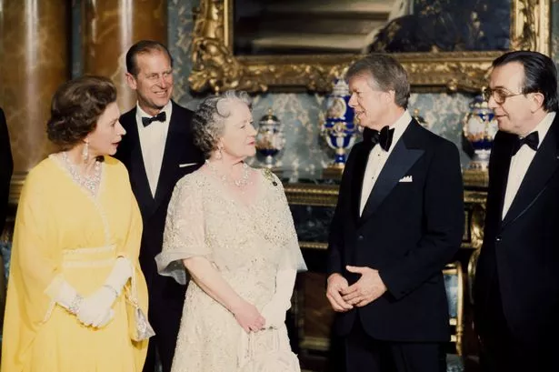 Queen Mother's telling comment about Jimmy Carter's behaviour towards her at Palace dinner