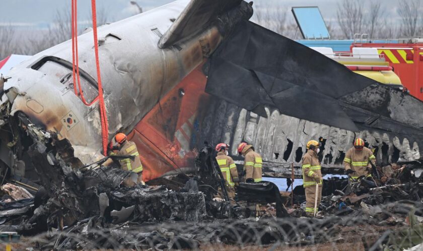 Collision avec des oiseaux, défaillance du train d’atterrissage, deuil national… Ce que l’on sait du crash meurtrier d’un avion en Corée du Sud