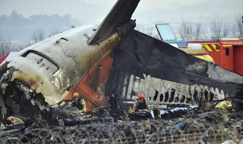 Crash d'avion en Corée du Sud : des problèmes sur un autre avion, le gouvernement va procéder à une "inspection complète" de ses Boeing 737-800