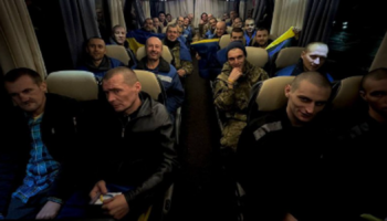 Volodymyr Zelenskyy said 189 prisoners are returning home. Pic: Ukrainian president's office/Telegram