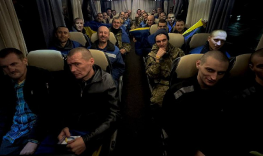 Russia and Ukraine swap at least 300 prisoners of war