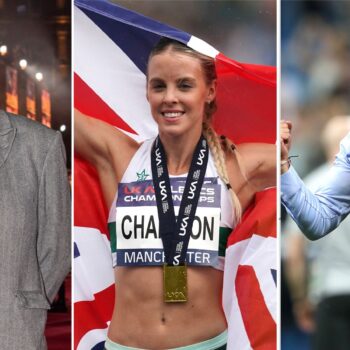 Actor Stephen Fry, BBC Sports Personality of the Year Keely Hodgkinson,  former England manager Gareth Southgate are all on New Year Honour list. File pics (l-r): AP, PA, PA