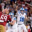 Jared Goff propels Detroit Lions to win over San Francisco 49ers