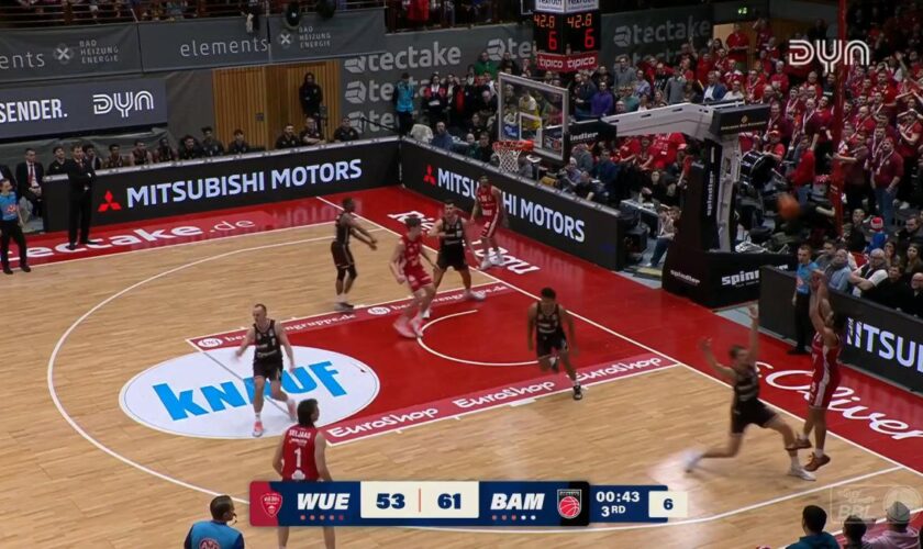 Bamberg räumt in Würzburg den nächsten Hochkaräter aus dem Weg – Die Highlights im Video