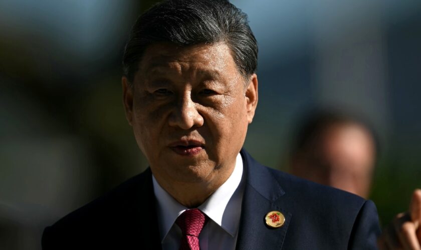 Le président chinois Xi Jinping, le 18 novembre 2024 à Rio de Janeiro