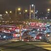 Fights break out after motorists get stuck in shopping centre car park for FIVE hours in hellish traffic jam