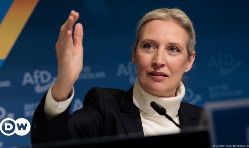 AfD-Kanzlerkandidatin Alice Weidel: nicht nur extrem rechts