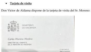 Aldama en el Supremo: "El jefe de Gabinete de Montero me pidió oportunidades de inmuebles para adquirir con su pareja"