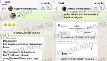 Aldama recibió en tiempo real documentos reservados del Gobierno de Torres en Canarias