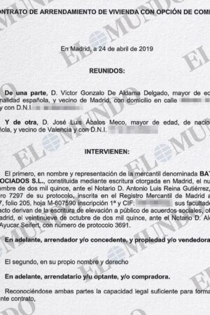 Aldama revela al Supremo que pactó con Ábalos regalarle un piso de 1,9 millones en la Castellana