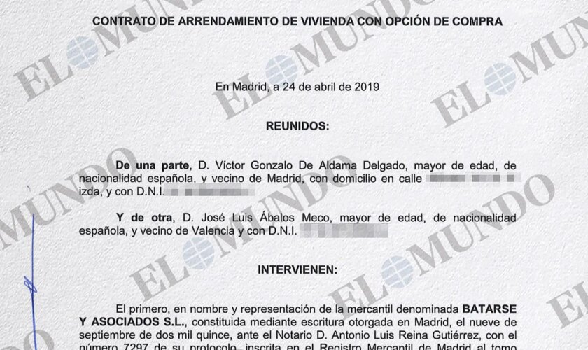 Aldama revela al Supremo que pactó con Ábalos regalarle un piso de 1,9 millones en la Castellana