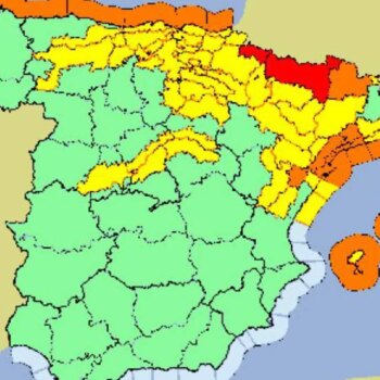 Alerta roja en el Pirineo oscense y navarro y el valle de Arán por nieve