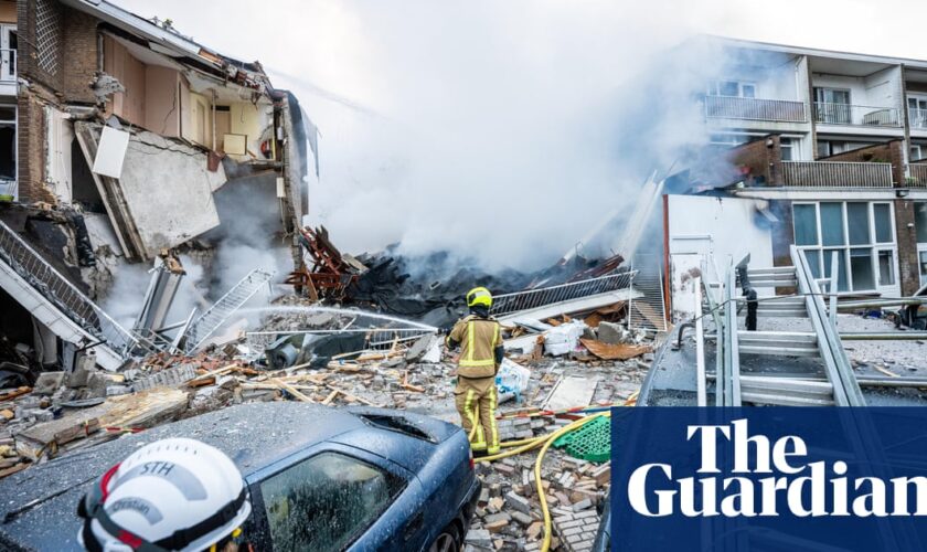 Apartment block hit by explosion in Dutch city The Hague