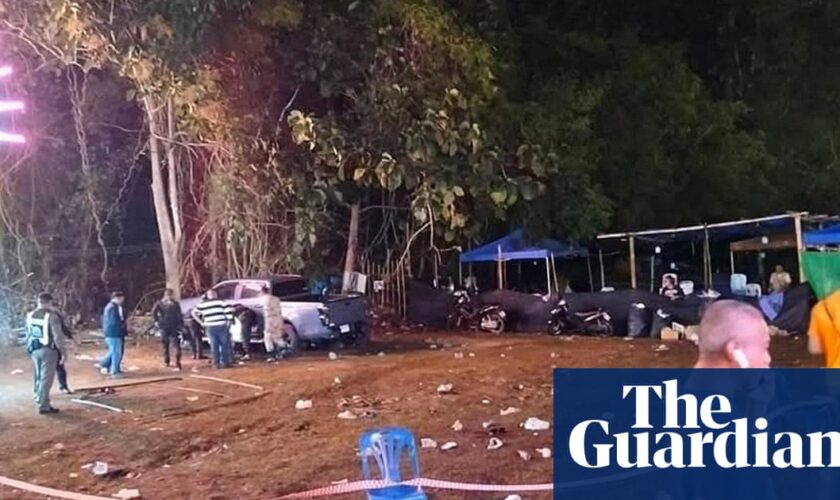 At least three people killed in explosion at Thai music festival