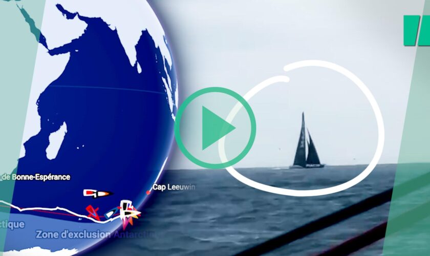 Au Vendée Globe, l’incroyable rencontre du trio de tête en plein océan Pacifique