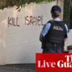 Australia news live: Chris Minns condemns ‘shocking’ overnight vandalism in Sydney involving anti-Israel graffiti