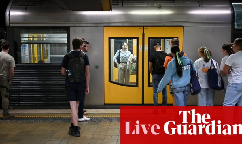 Australia news live: court orders Sydney train drivers back to work after last-minute hearing