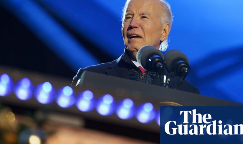 Biden wishes US ‘light of liberty’ during last White House Christmas tree lighting