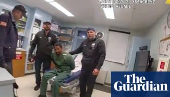 Body-camera video released of beating preceding New York prisoner’s death