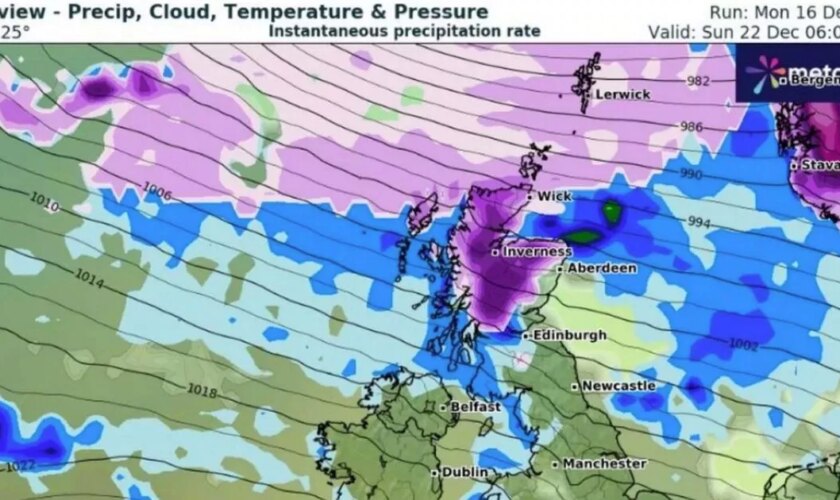 Britain braces for 30-hour snow onslaught as temperatures plummet this week