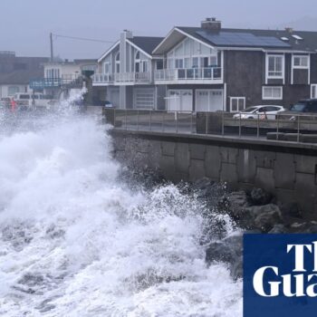 California residents urged to avoid ocean as high surf pounds coastline