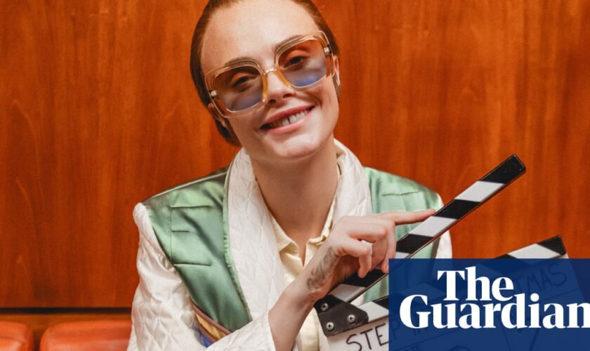 Cara Delevingne plays Elton John for Step Into Christmas video remake