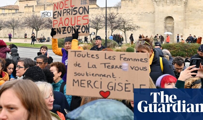 Cheers, chants and hope for change: supporters thank Gisèle Pelicot for her bravery as rape trial ends