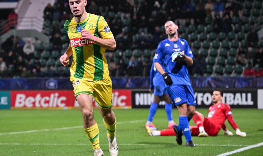 Coupe de France : le Nantes de Kombouaré trop fort pour Drancy, qui s’arrête en 32e de finale